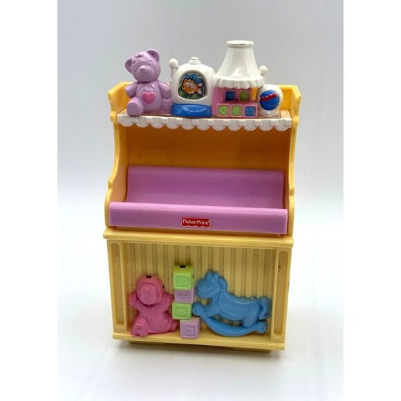 Fisher Price Other - Fisher Price Loving Family 2007 Musical Baby Changing Table
